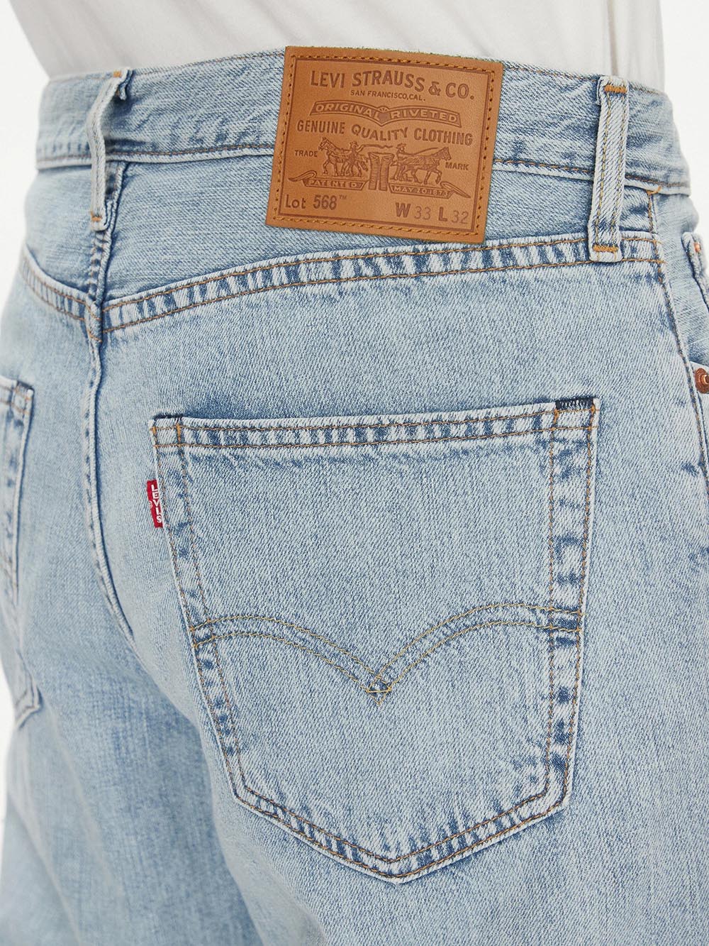 568 loose straight versity Levi's Jeans Uomo 29037 Chiaro