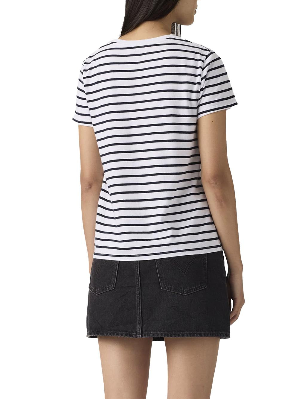 Levi's T-shirt Donna 39185 Bianco/blu