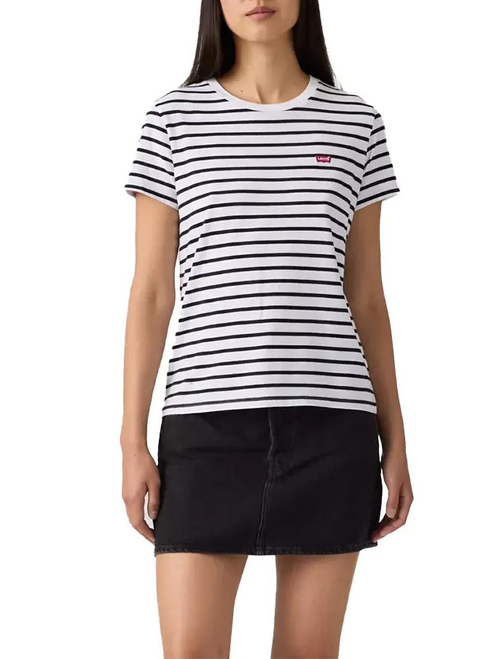 Levi's T-shirt Donna 39185 Bianco/blu