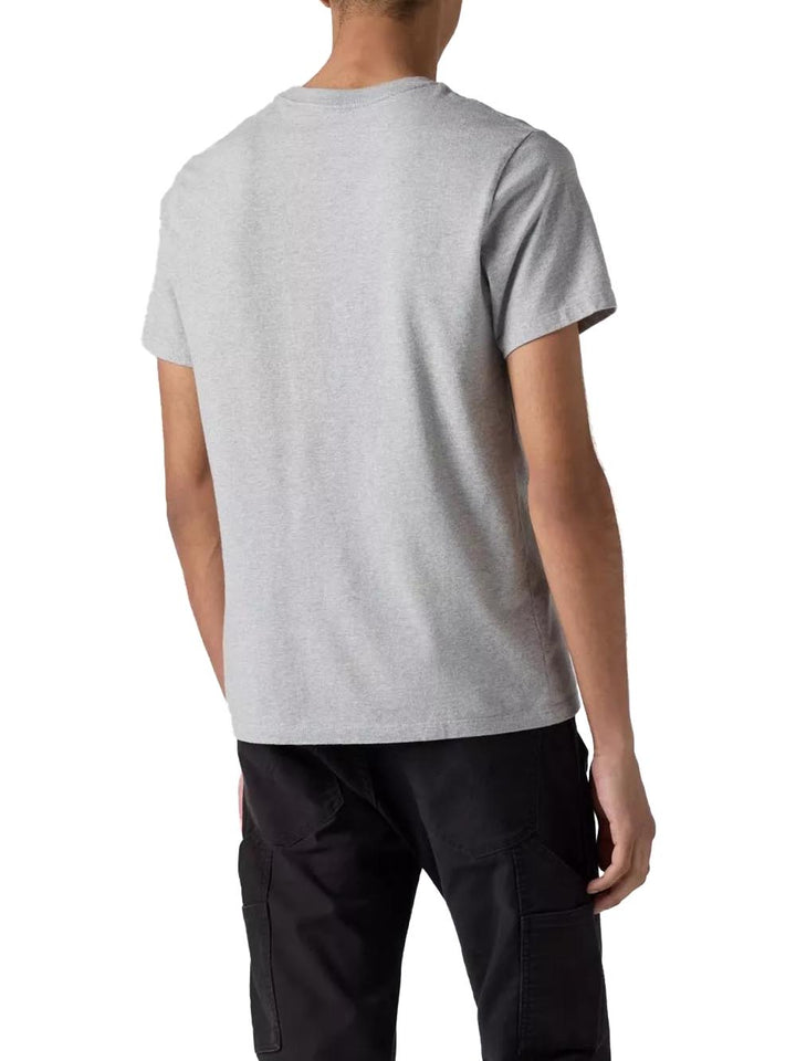 SS ORIGINAL HM TEE VINTAGE KHAKI Levi's T-shirt Uomo 56605 Grigio