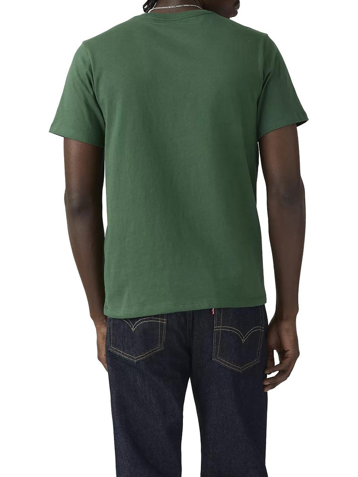 SS ORIGINAL HM TEE OXBLOOD RED Levi's T-shirt Uomo 56605 Verde