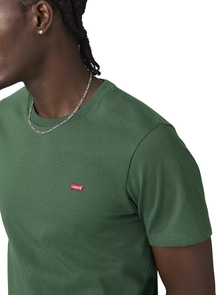 SS ORIGINAL HM TEE OXBLOOD RED Levi's T-shirt Uomo 56605 Verde