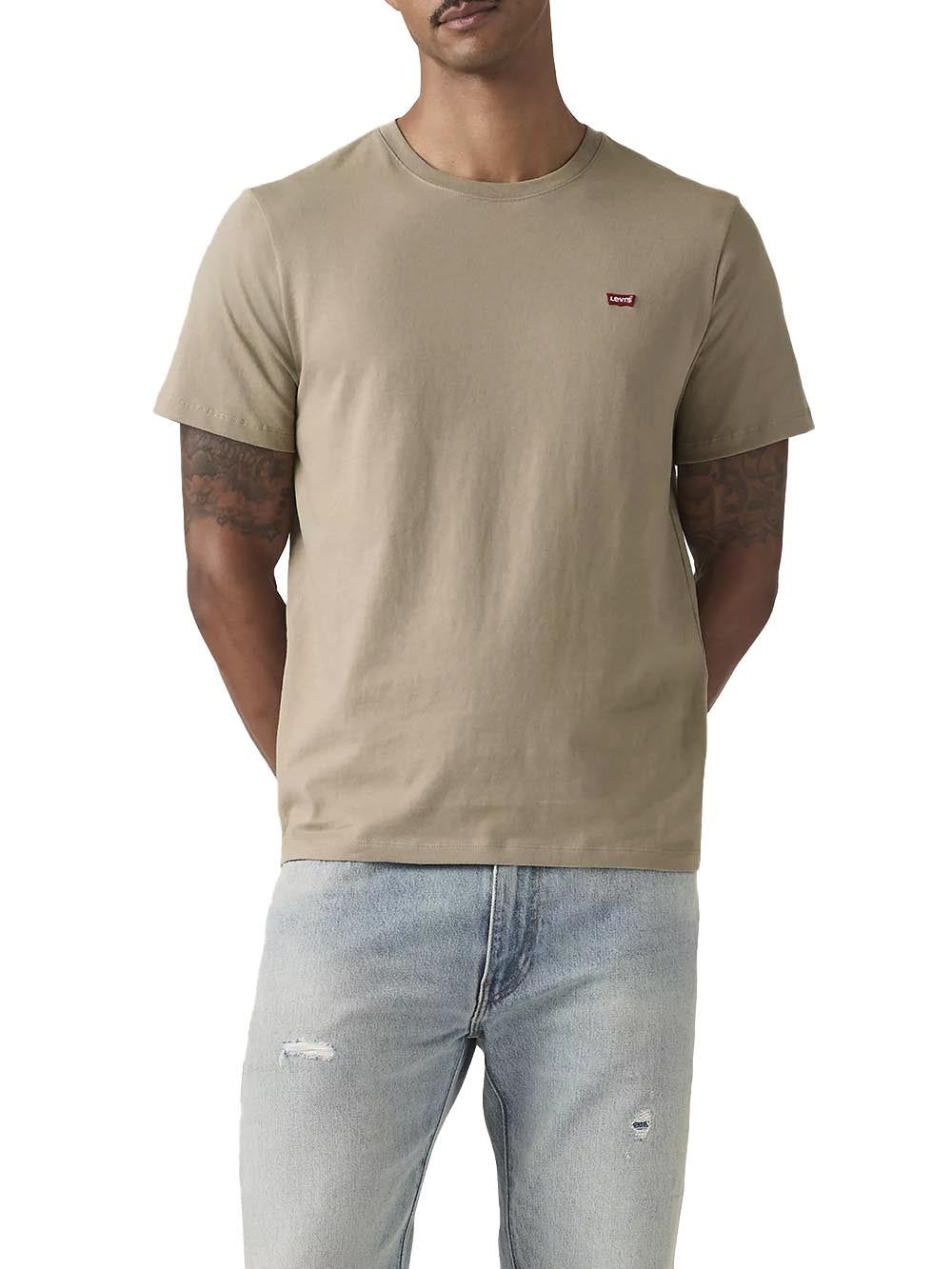 Levi's T-shirt Uomo 56605 Tortora