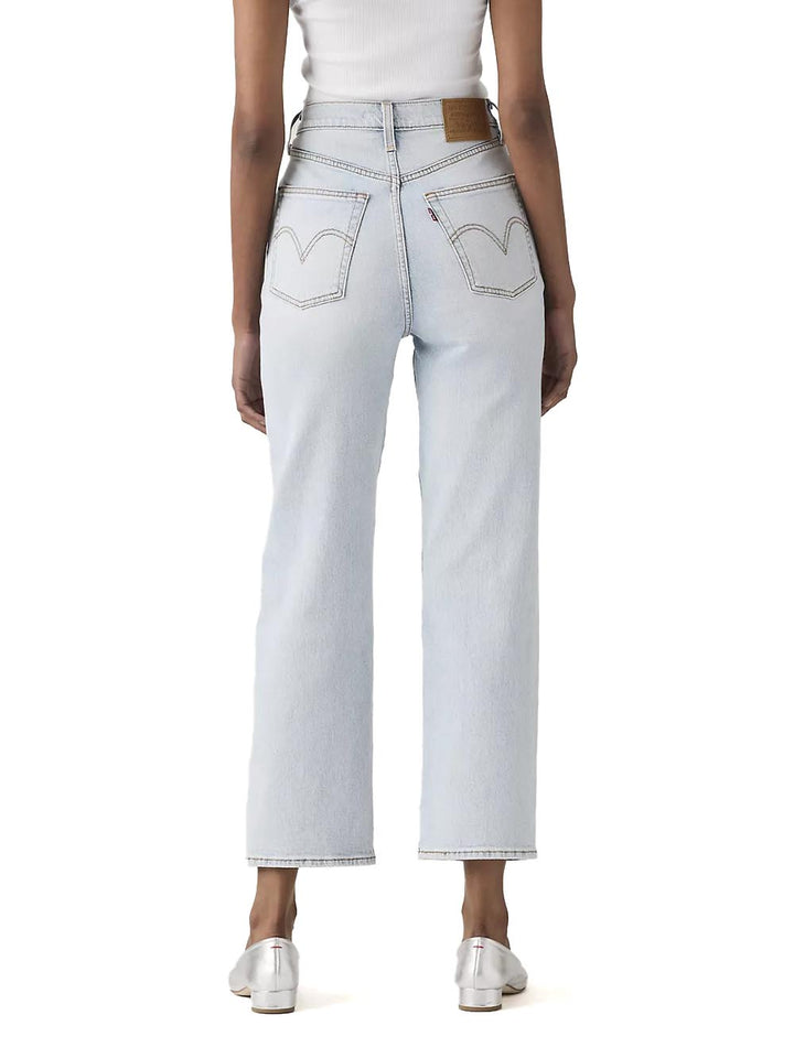 RIBCAGE STRAIGHT ANKLE FILTER HER LTW Levi's Jeans Donna 72693 Chiaro