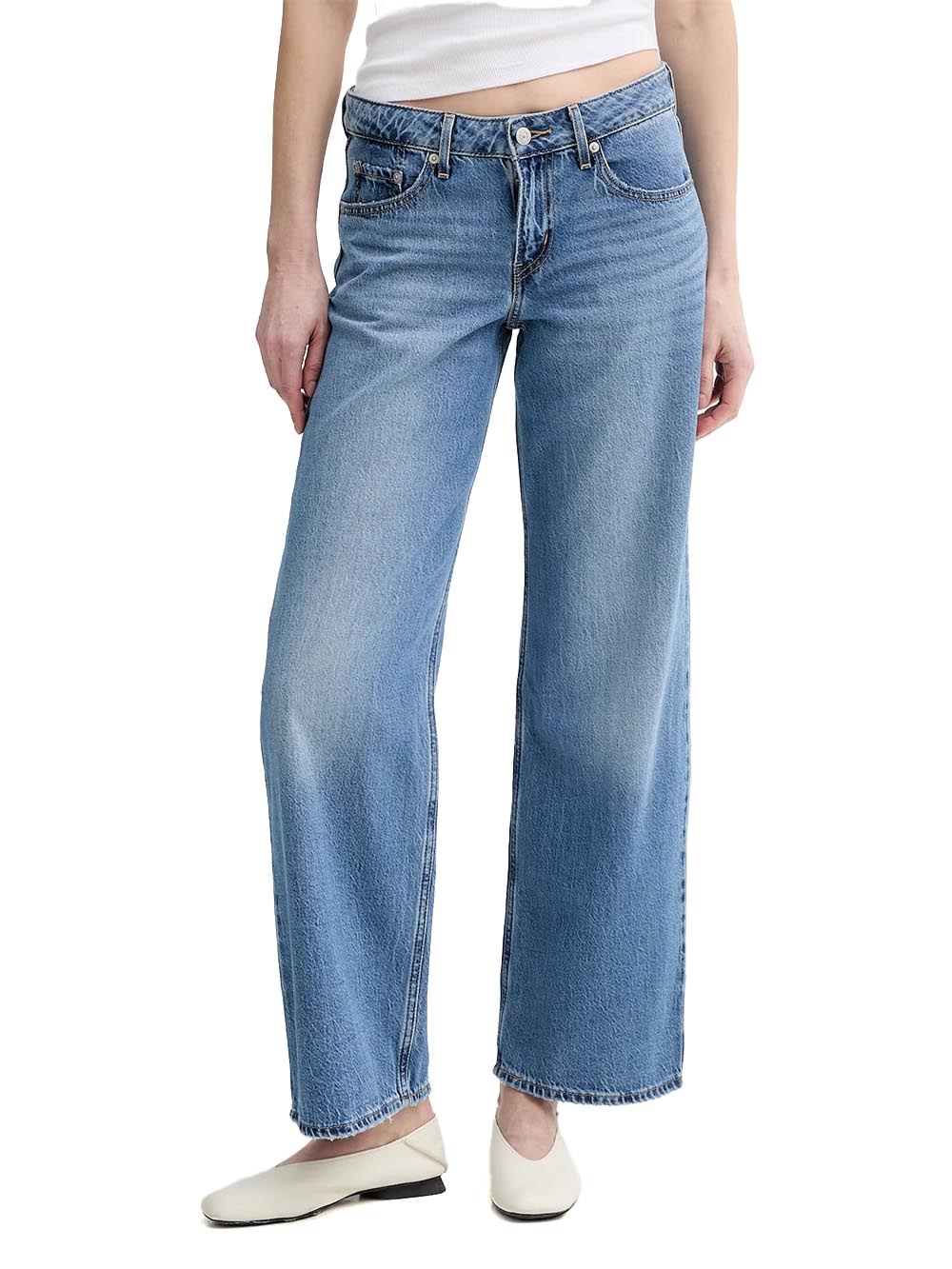 LOW LOOSE GOOD GRADES TENCEL Levi's Jeans Donna A5566 Medio