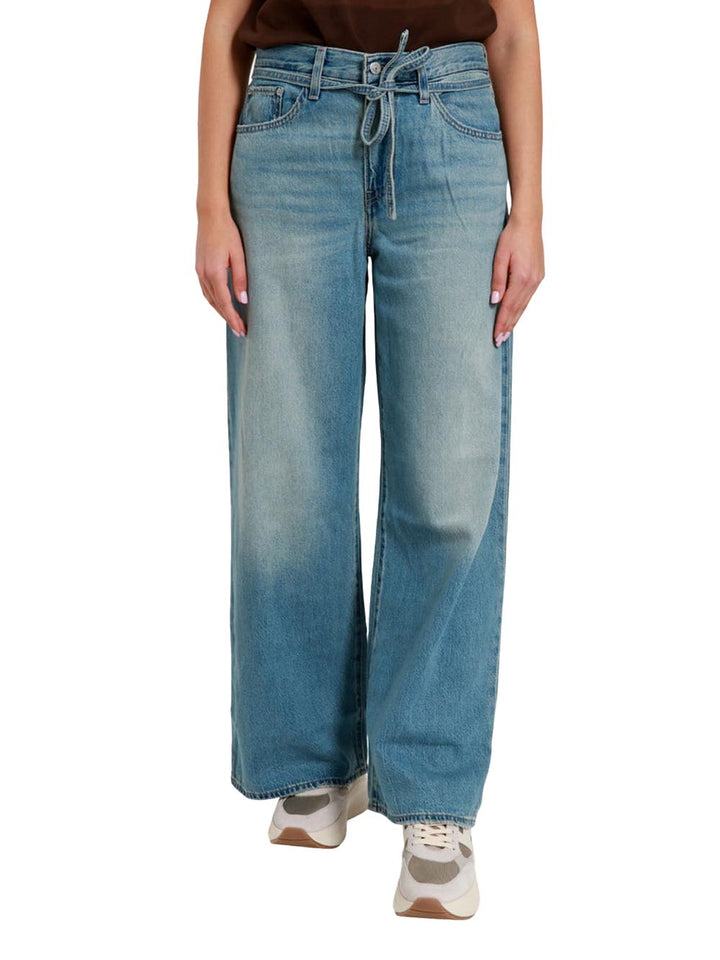 XL STRAIGHT GAMBLE TIME Levi's Jeans Donna A8701 Medio