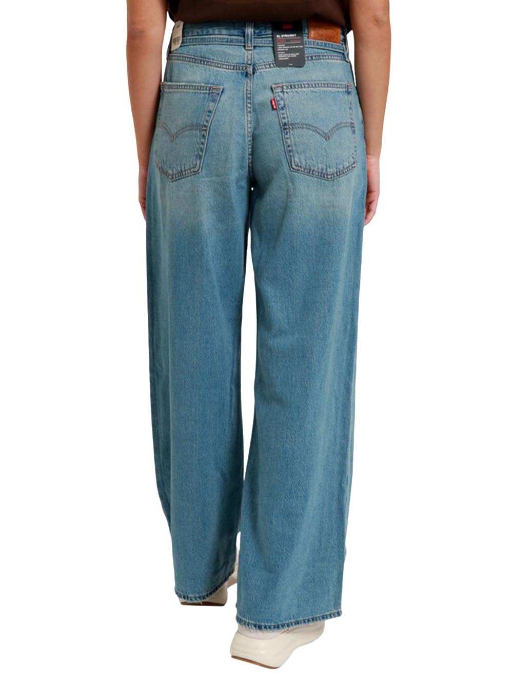 XL STRAIGHT GAMBLE TIME Levi's Jeans Donna A8701 Medio