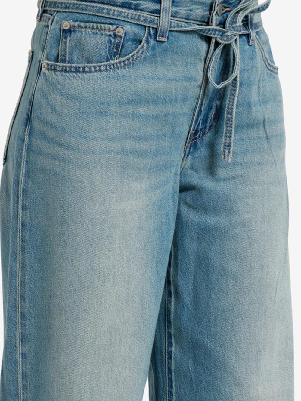 XL STRAIGHT GAMBLE TIME Levi's Jeans Donna A8701 Medio
