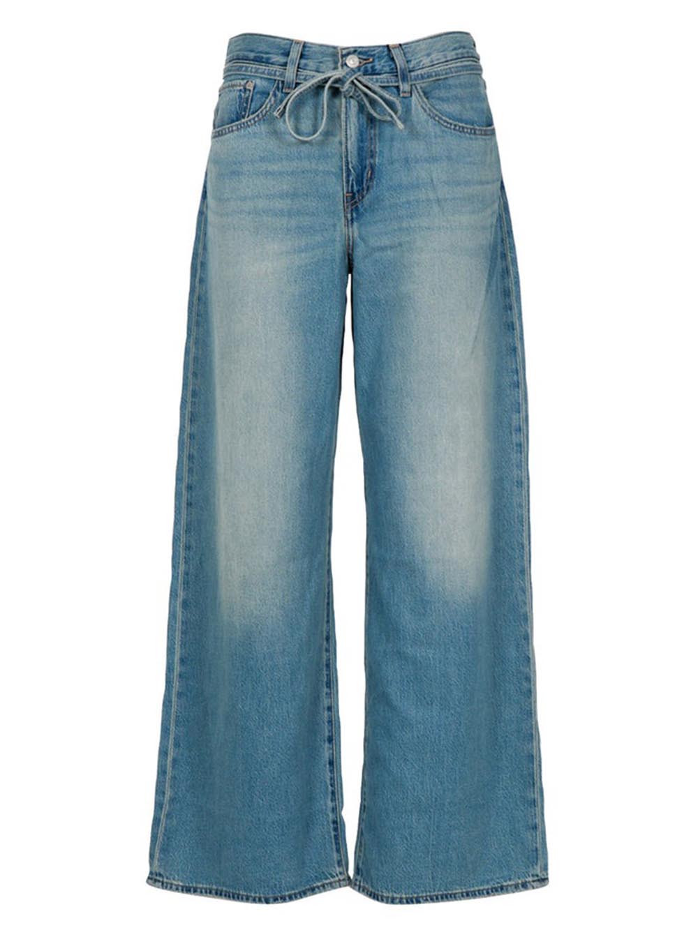 XL STRAIGHT GAMBLE TIME Levi's Jeans Donna A8701 Medio