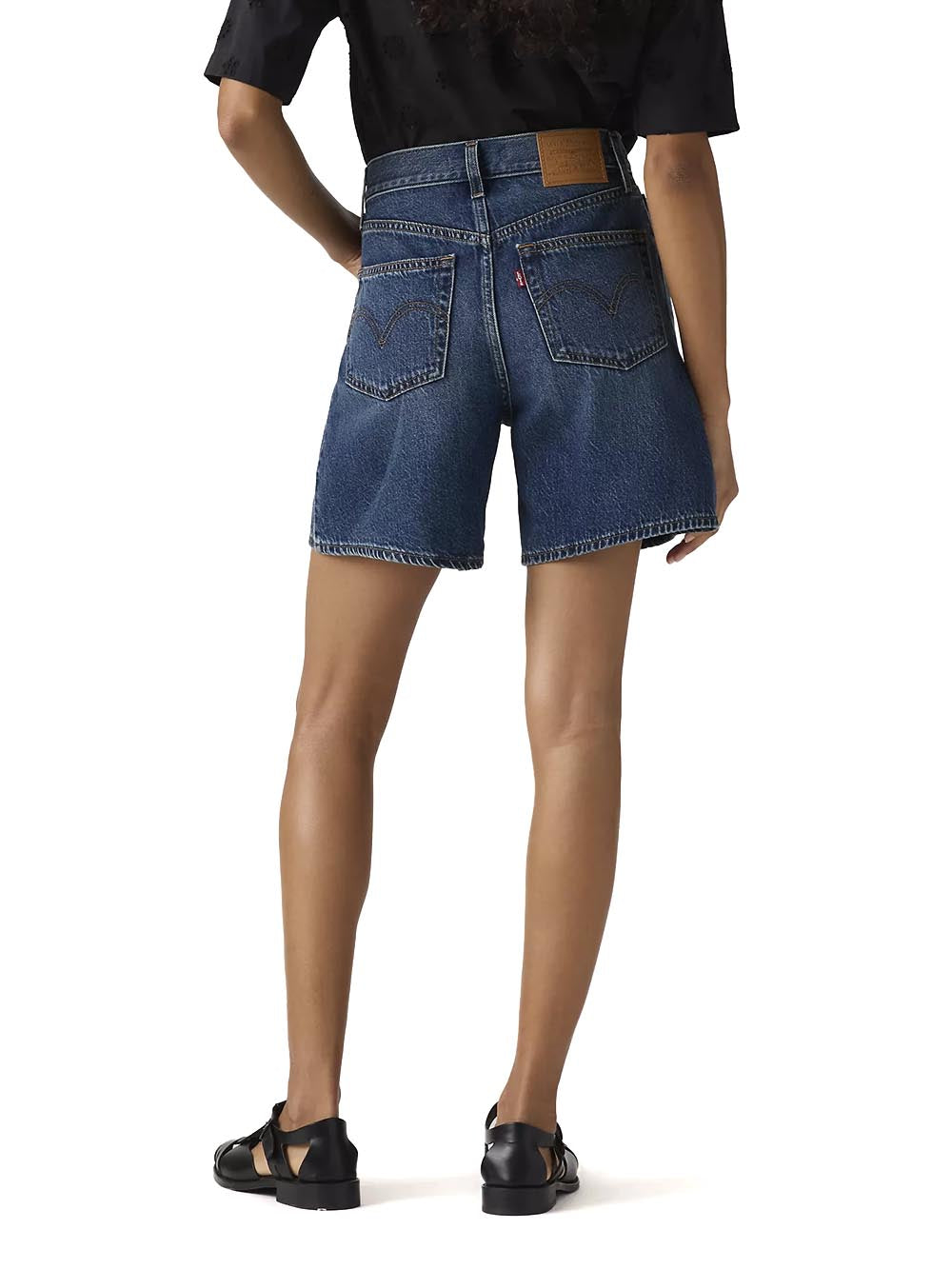 HIGH BAGGY SHORT OWN IT TENCEL Levi's Short Donna A9311 Scuro