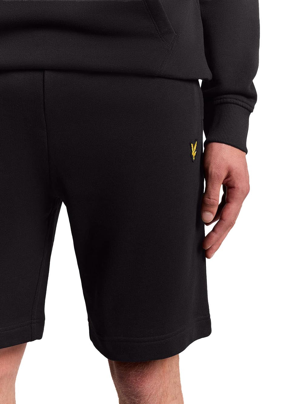 Plain Sweatshort Lyle & Scott Bermuda Uomo Ml414vogx Nero