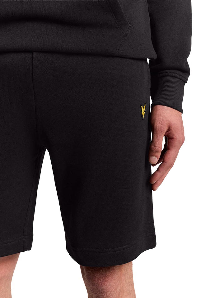 Plain Sweatshort Lyle & Scott Bermuda Uomo Ml414vogx Nero