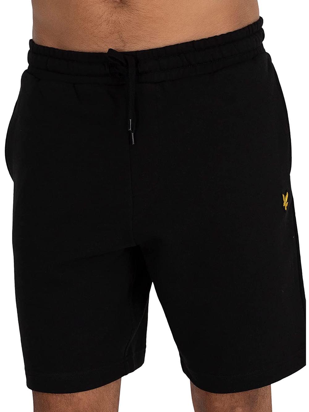 Plain Sweatshort Lyle & Scott Bermuda Uomo Ml414vog Nero