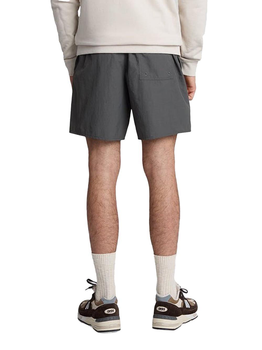 Plain Swim Short Lyle & Scott Costume Uomo Sh1204vb Grigio scuro