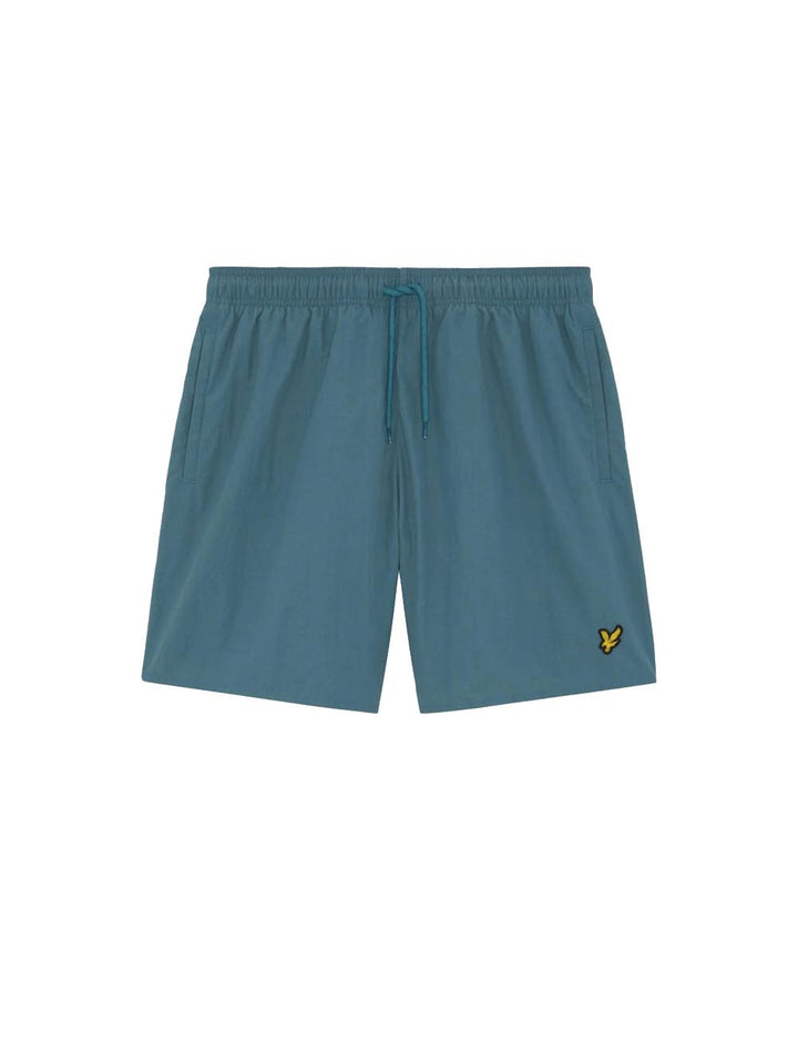 Plain Swim Short Lyle & Scott Costume Uomo Sh1204vb Petrolio