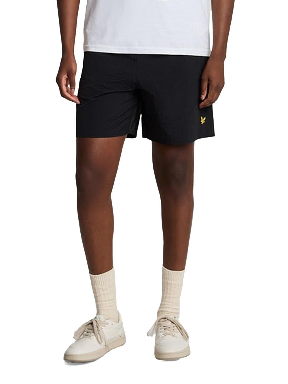 Plain Swim Short Lyle & Scott Costume Uomo Sh1204vb Nero