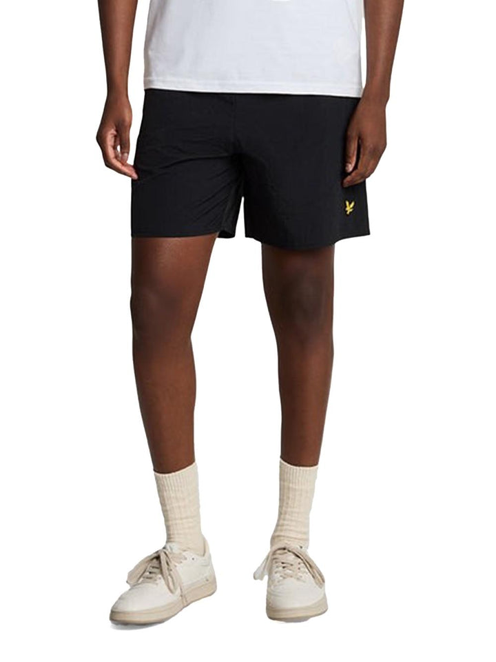 Plain Swim Short Lyle & Scott Costume Uomo Sh1204vb Nero