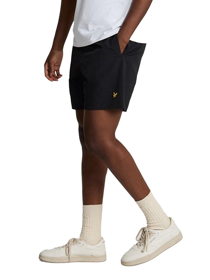 Plain Swim Short Lyle & Scott Costume Uomo Sh1204vb Nero