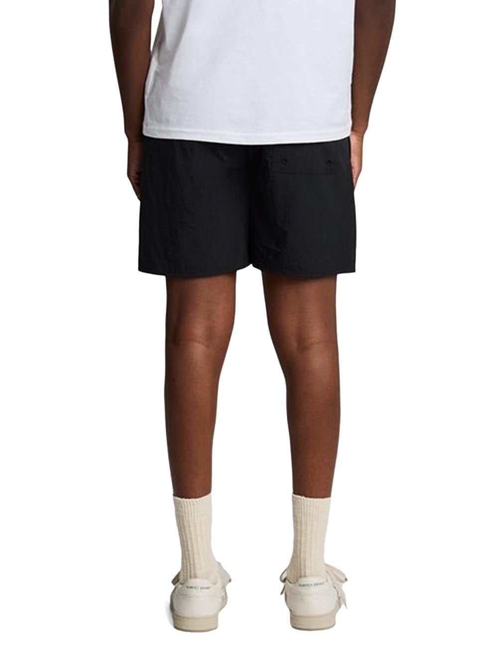 Plain Swim Short Lyle & Scott Costume Uomo Sh1204vb Nero