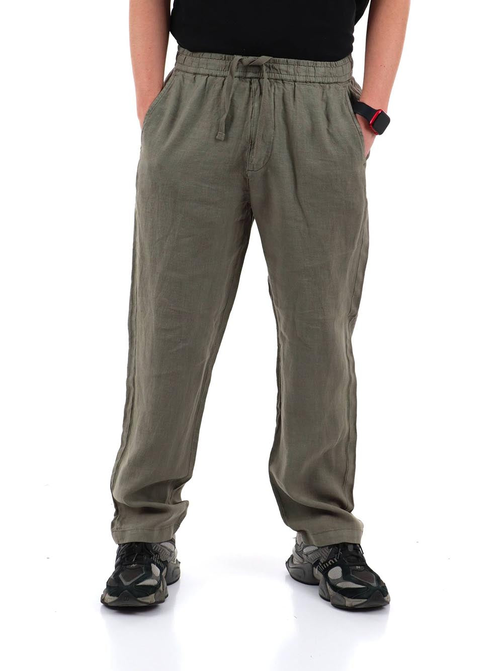 Lyle & Scott Pantalone Uomo Sw1801ita Verde militare