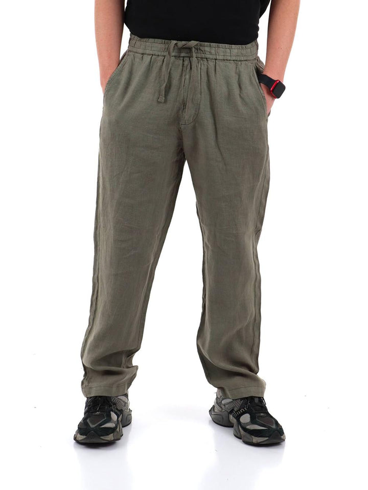 Lyle & Scott Pantalone Uomo Sw1801ita Verde militare