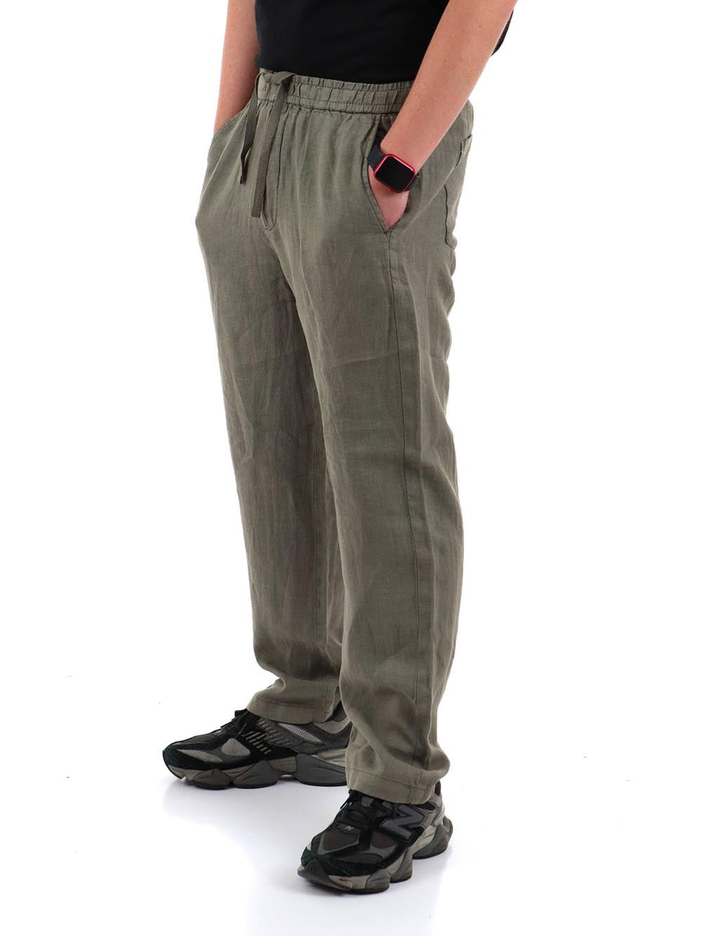 Lyle & Scott Pantalone Uomo Sw1801ita Verde militare