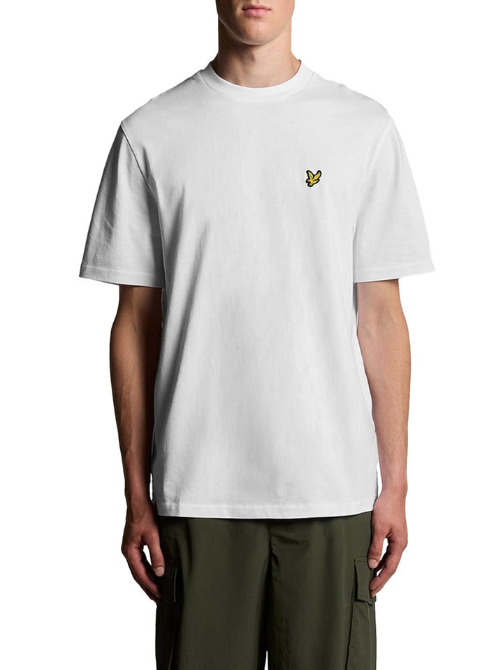 Oversized T-shirt Lyle & Scott T-shirt Uomo Ts2023v Bianco