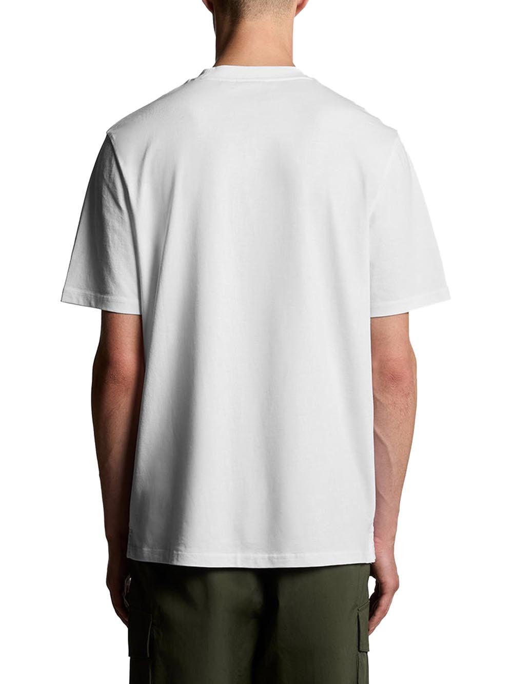 Oversized T-shirt Lyle & Scott T-shirt Uomo Ts2023v Bianco