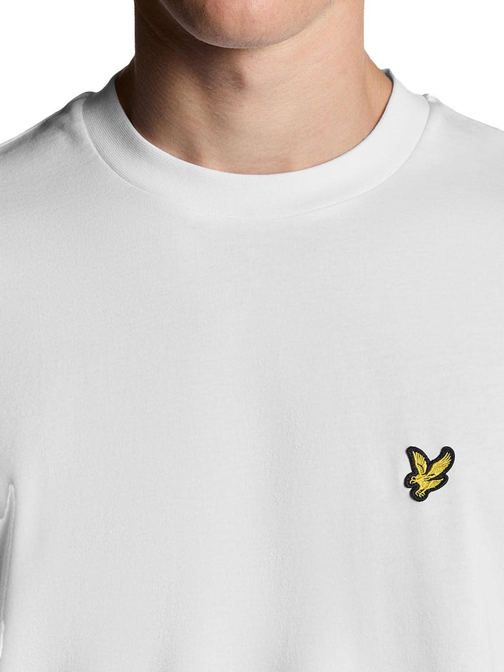 Oversized T-shirt Lyle & Scott T-shirt Uomo Ts2023v Bianco