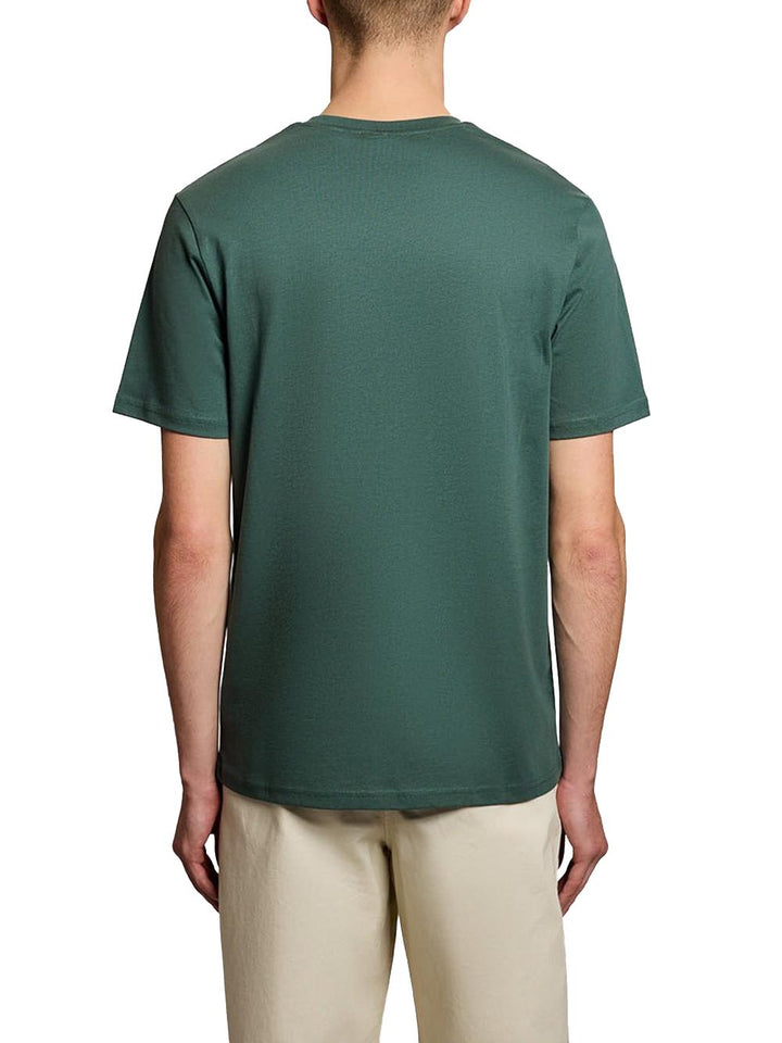 Plain T-shirt Lyle & Scott T-shirt Uomo Ts400vogt Verde