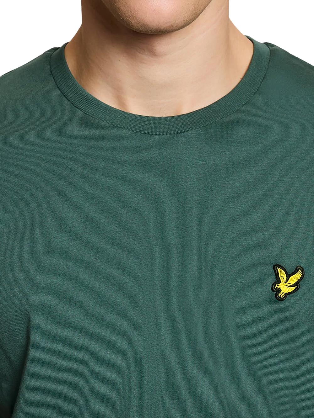 Plain T-shirt Lyle & Scott T-shirt Uomo Ts400vogt Verde