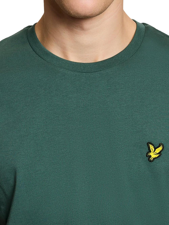 Plain T-shirt Lyle & Scott T-shirt Uomo Ts400vogt Verde