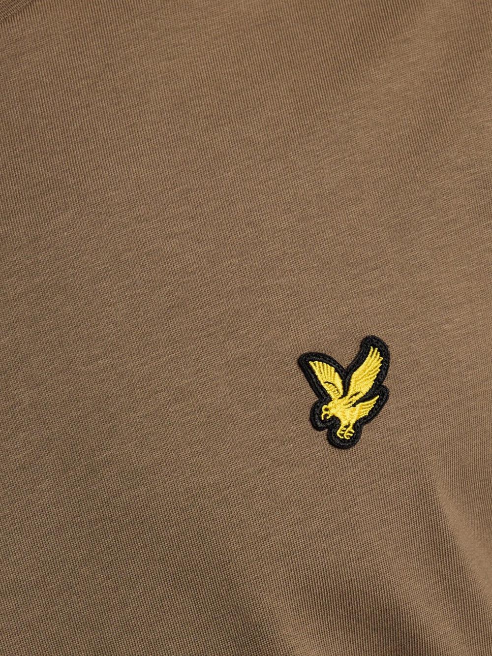 Plain T-shirt Lyle & Scott T-shirt Uomo Ts400vogt Verde kaki