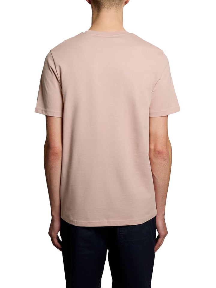 Plain T-shirt Lyle & Scott T-shirt Uomo Ts400vogt Rosa