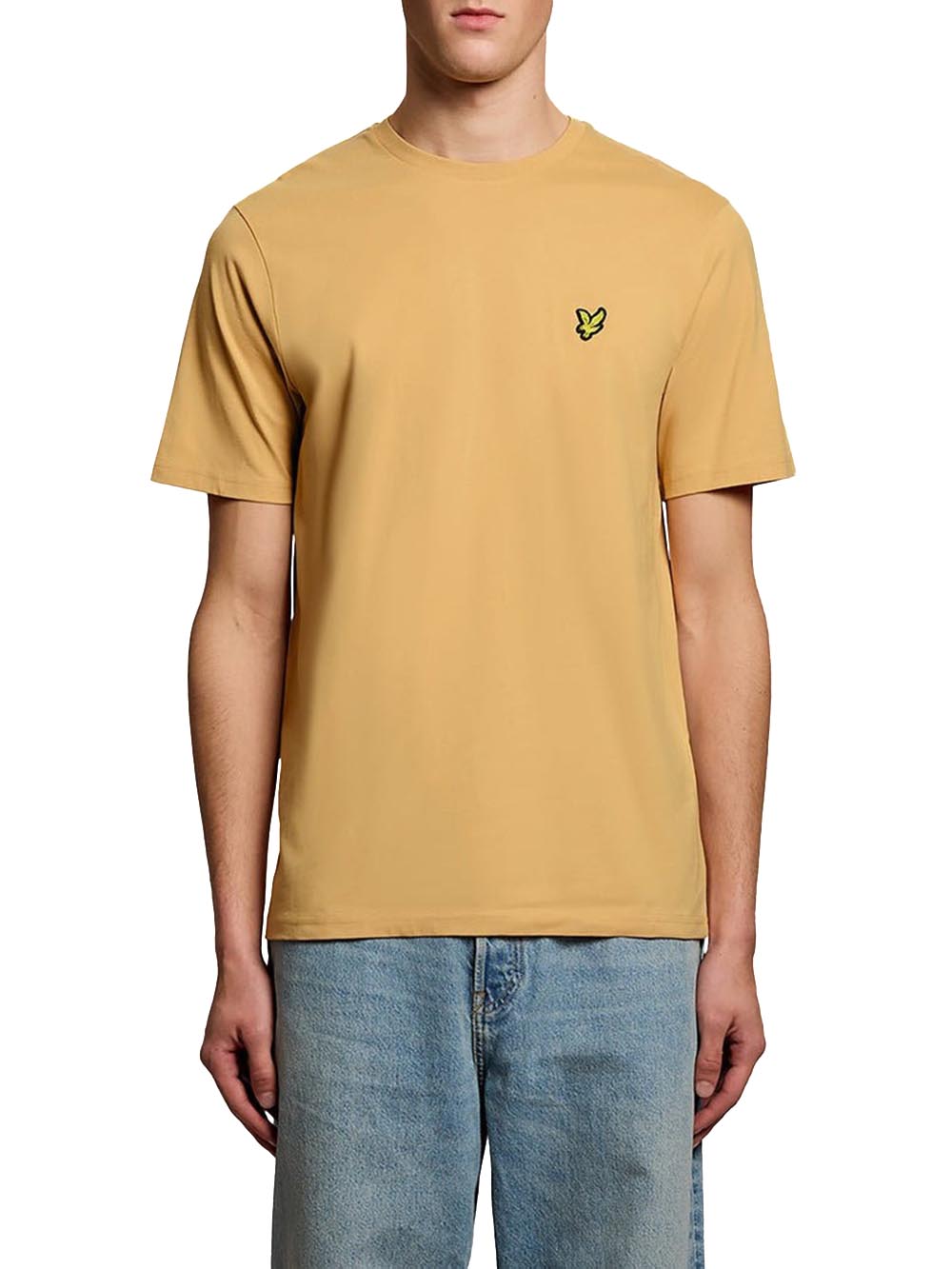 Plain T-shirt Lyle & Scott T-shirt Uomo Ts400vogt Senape