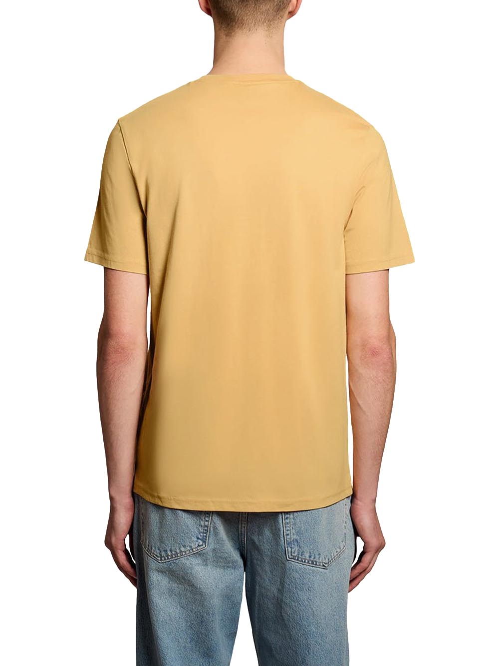 Plain T-shirt Lyle & Scott T-shirt Uomo Ts400vogt Senape