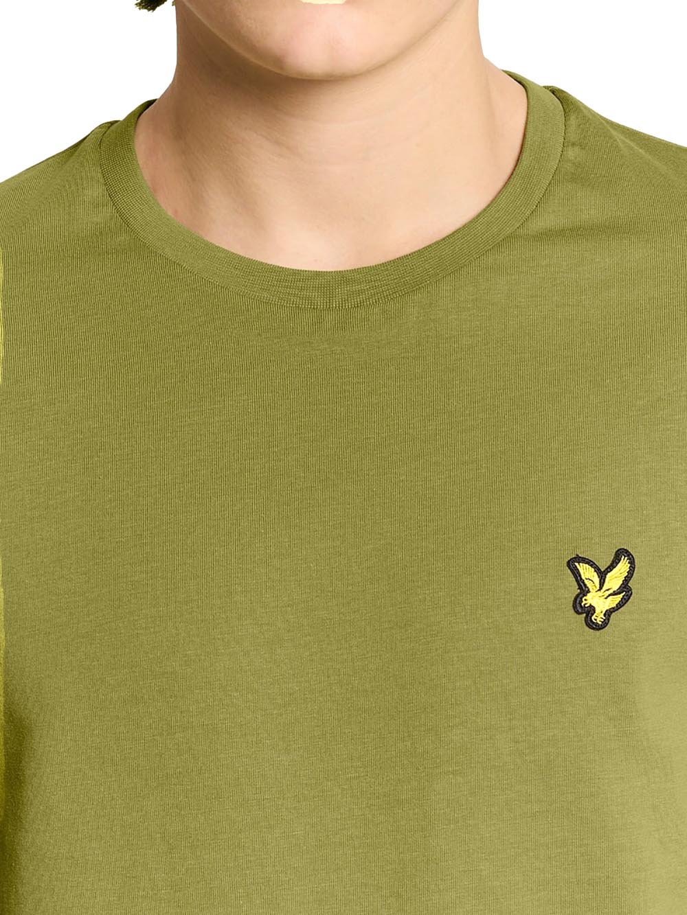 Plain T-shirt Lyle & Scott T-shirt Uomo Ts400vogt Verde acido