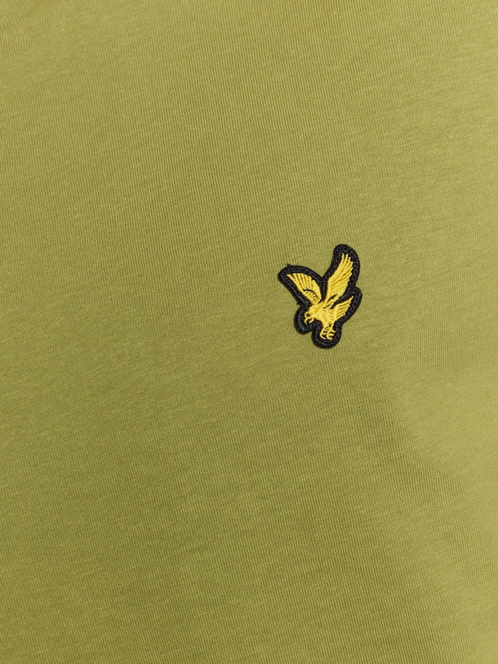 Plain T-shirt Lyle & Scott T-shirt Uomo Ts400vogt Verde acido