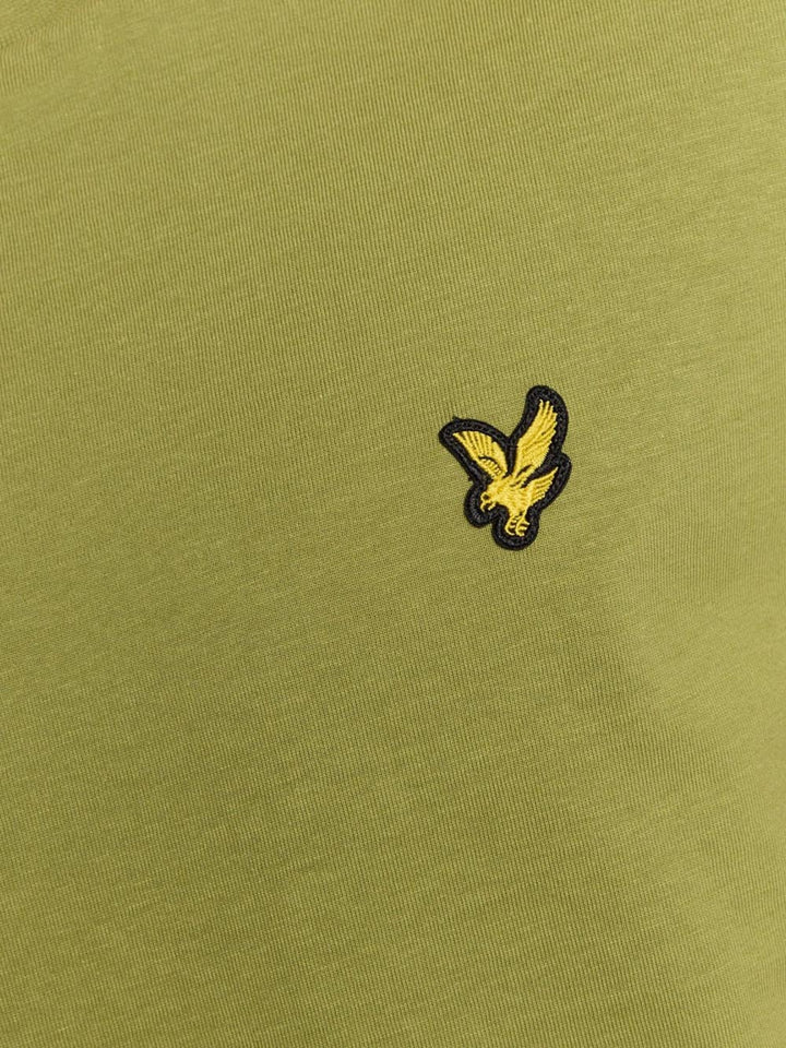 Plain T-shirt Lyle & Scott T-shirt Uomo Ts400vogt Verde acido