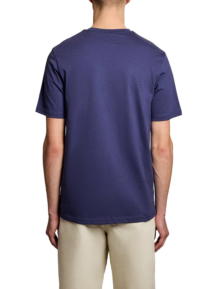 Lyle & Scott T-shirt Uomo Ts400vogt Blu inchiostro