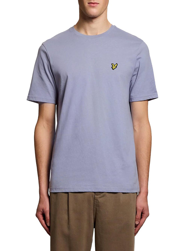 Plain T-shirt Lyle & Scott T-shirt Uomo Ts400vogt Lilla