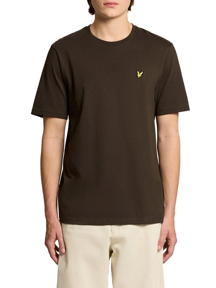 Lyle & Scott T-shirt Uomo Ts400vogt Marrone