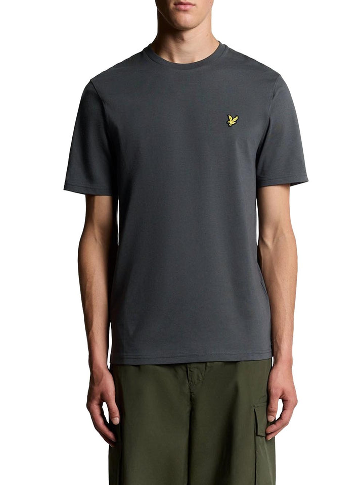 Plain T-Shirt Lyle & Scott T-shirt Uomo Ts400vog Grigio scuro
