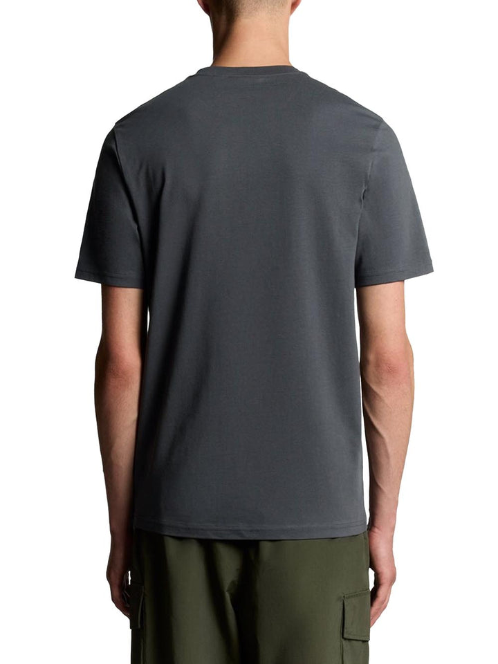 Plain T-Shirt Lyle & Scott T-shirt Uomo Ts400vog Grigio scuro