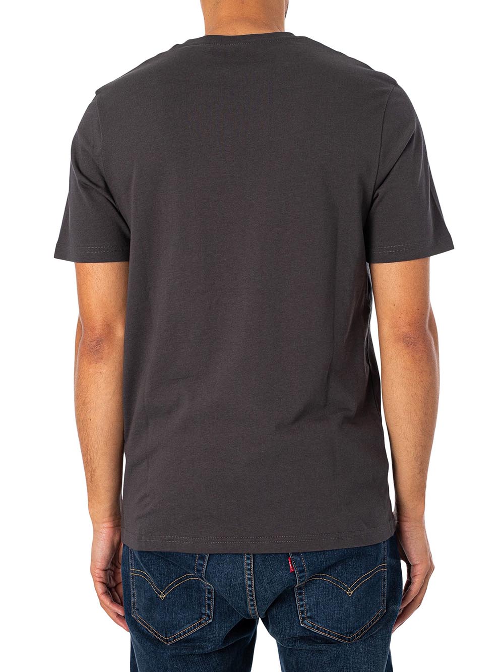 Plain T-Shirt Lyle & Scott T-shirt Uomo Ts400vogx Grigio scuro