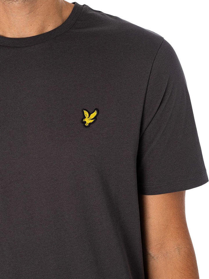 Plain T-Shirt Lyle & Scott T-shirt Uomo Ts400vogx Grigio scuro