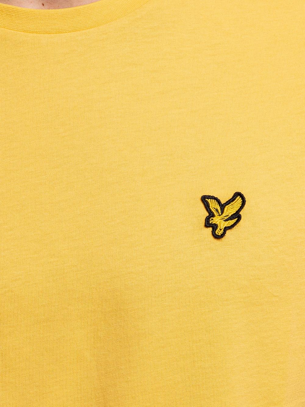 Plain T-Shirt Lyle & Scott T-shirt Uomo Ts400vog Giallo