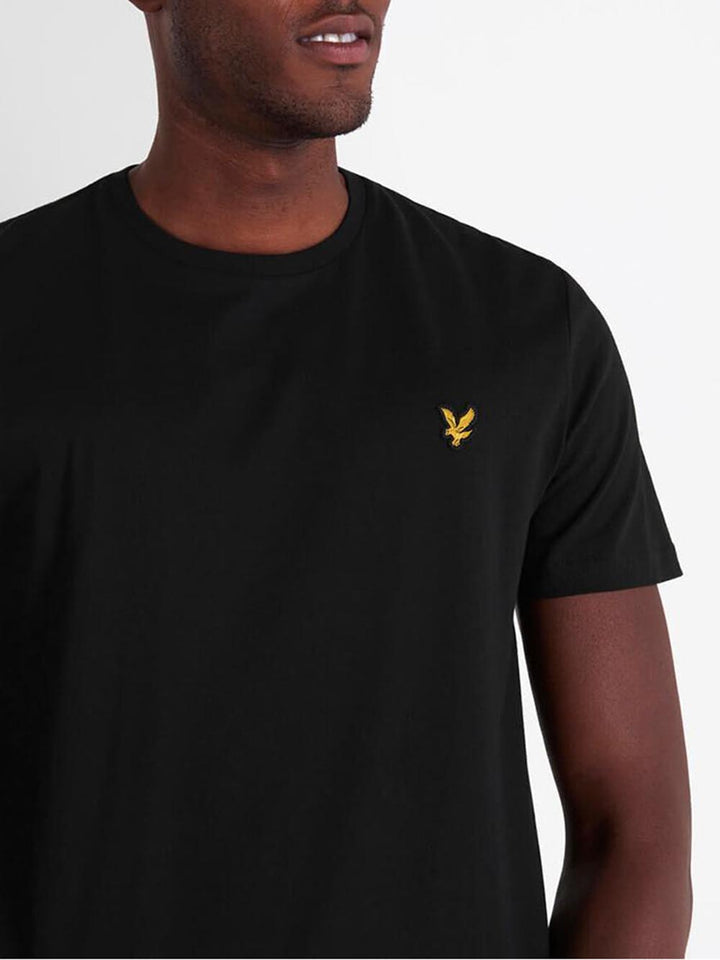 Plain T-Shirt Lyle & Scott T-shirt Uomo Ts400vogx Nero