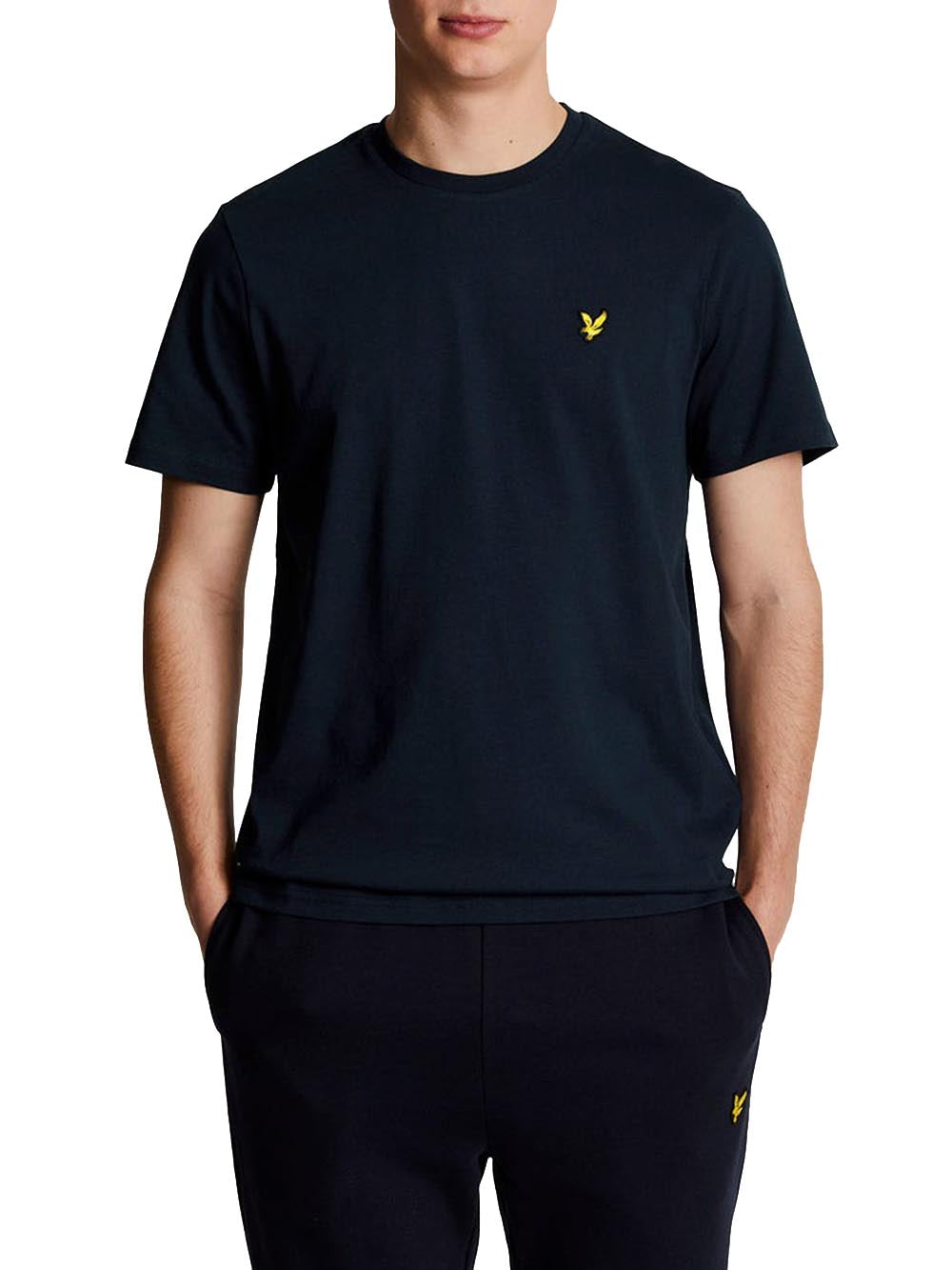 Plain T-Shirt Lyle & Scott T-shirt Uomo Ts400vog Blu