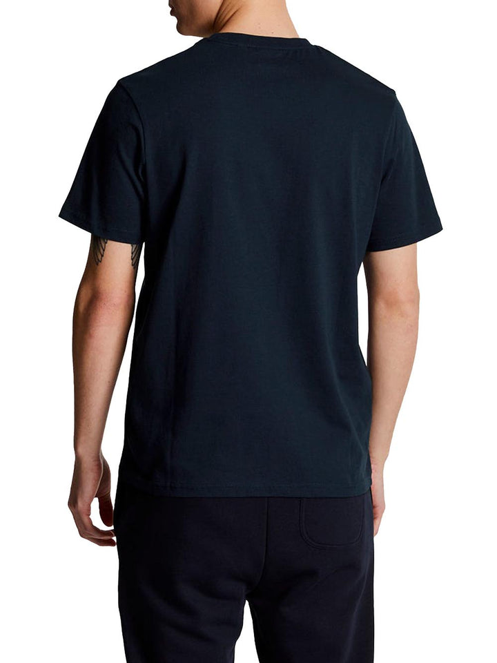 Plain T-Shirt Lyle & Scott T-shirt Uomo Ts400vog Blu